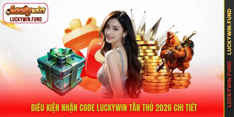 Điều kiện nhận code LUCKYWIN tân thủ 2026 chi tiết